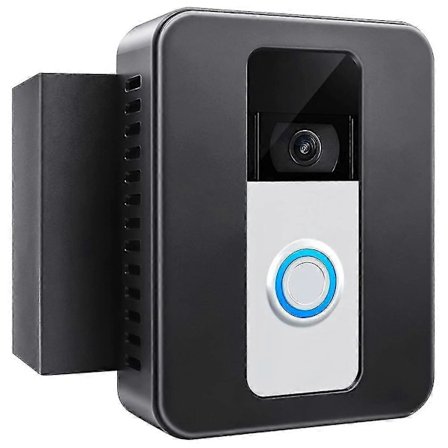 Tyverisikret video dørklokke dørholder, borefri montering passer til de fleste video dørklokker, Ring Doorbell Hold
