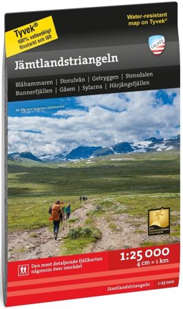 Calazo Jämtlandstriangeln 1:25 000