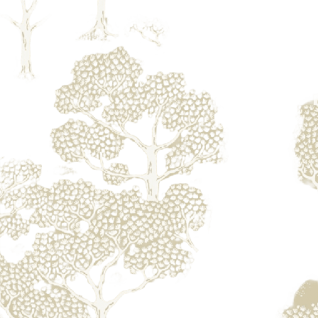 Littlephant Tapet Woodland Notes - Rye Yellow Tapeter Gul 53cm