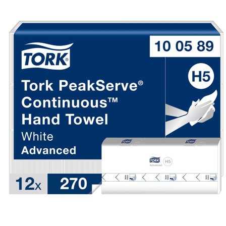 TORK Pappershandduk PeakServe Continuous Advanced 3240/fp - Lyreco - Städ och hygien - Toalettpapper och torkpapper - Pappershanddukar