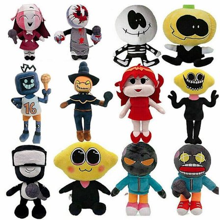 Friday Night Funkin Dockor Spooky Month Skid And Pump Whitty Monster