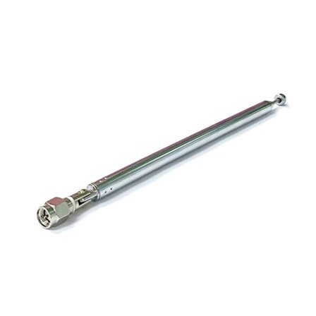 Udskiftning 159mm 7 Sektioner Teleskop antenne