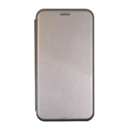 Flip Stand PU Leather Case For iPhone X/XS Silvery Gary