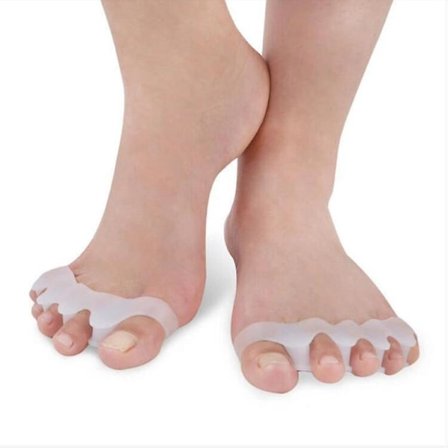 Toe Separators For Overlapping Toes, Gel Toe Straightener Bunion Corrector, Toe Spacers For Hallux Valgus4pack