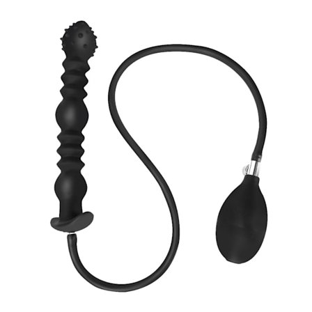 Ekspanderbar Oppblåsbar Dildo Pumpe Dildo Anals Butt Plug Voksen Sexleketøy Silikon