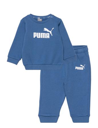 Minicats Ess Crew Jogger Fl Blue PUMA