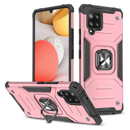 Wozinsky Ring Armor Skal Galaxy A42 - Rosa