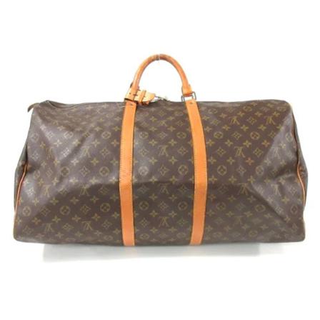 Louis Vuitton Vintage, Pre-owned Canvas travel-bags Bruin, Dames, Maat:ONE Size