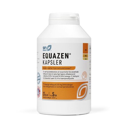 Equazen Kapsler 360 stk., Helse & Madvarer, Kosttilskud, Fiskeolie & Omega 3