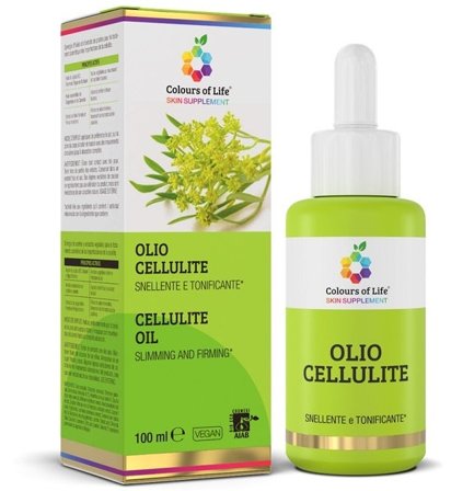 Colours Of Life Olio Cellulite Snellente E Tonificante 100ml