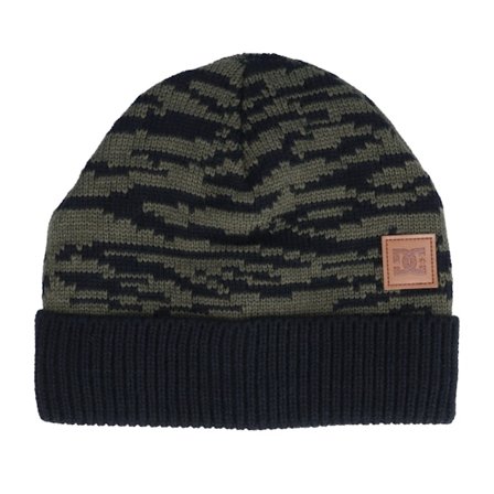 DC - Camo cuff Beanie - Motif Beanie Zebra Olive Night Cuff @ Hatstore