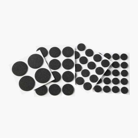 Möbeltass Set 52 st, Olika Storlekar, i Filt Självhäftande - Biltema