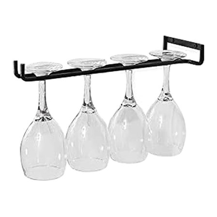 Riippuva viinilasiteline - Viinilasiteline 5 kiskolla 13-18 lasille