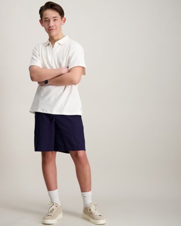 Grunt Ole Linen shorts Blå Shorts Kille - Kids Brand Store