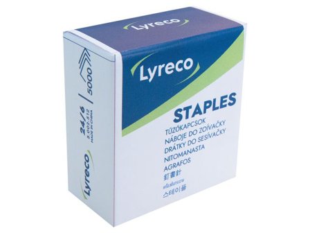 Lyreco Häftklammer 24/6 5000/FP 5000/fp - Lyreco - Kontorsmaterial - Till skrivbordet - Häftklammer och tillbehör