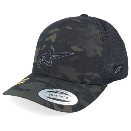 Alpinestars - Camo trucker Lippis - Recon Camo Hat Black Camo Trucker @ Hatstore