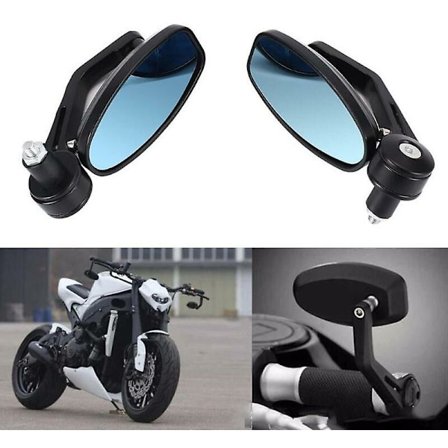 1 Par Bakspelspeglar för Cykel/Motorcykel/Elcykel, 360 D