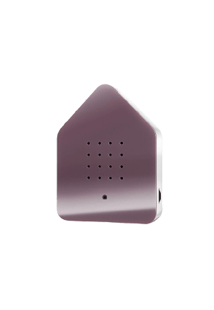 Relaxound Zwitscherbox Speldosa Fågelkvitter Mjuklila Högtalare Lila