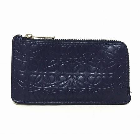 Loewe Pre-owned, Wallets & Cardholders Blauw, Dames, Maat:ONE Size