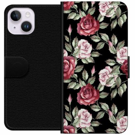 Apple Iphone 14 Plus Plånboksfodral Blommor