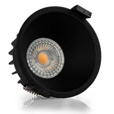 Tundra Flow Downlight 8W 2700K Matt Sort