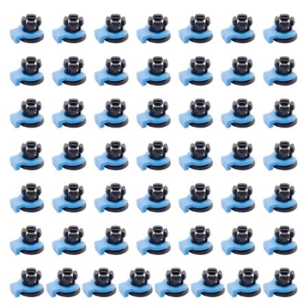 10/20/30/50 kpl Klipsiputki Upotettu Puristin Bowden-liitin Metalliselle V6 Jäähdytyslevylle Hotend-putki 4MM Holkki Ekstruuderiliitin