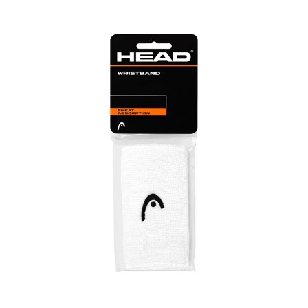 Head Wristband 5'' White