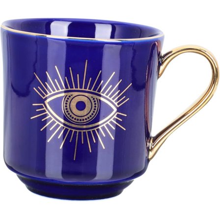 1 st Mark Keramisk Mugg Arabiska Kaffe Koppar Te Mugg Evil Eye Kaffe Muggar Kaffe Mugg Keramik Porslin Kopp Keramik Djävulens Öga