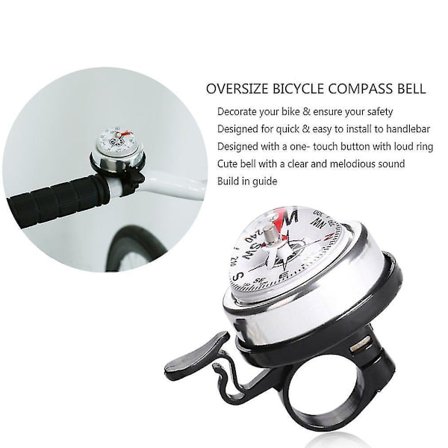 Fjellsykkel Sykkelklokke Horn Ring Alarm Med Guide