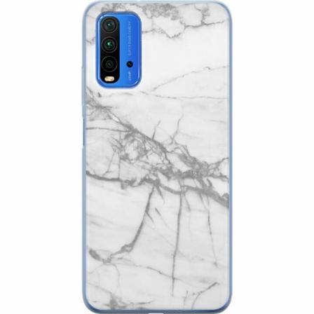 Xiaomi Redmi 9t Genomskinligt Skal Marmor