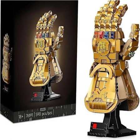 Marvel Infinity Gauntlet Set Samlarobjekt Thanos Handske Med Infinity Stones, Byggset, Avengers Presentidé För Vuxna Och Tonåringar Thanos Handske