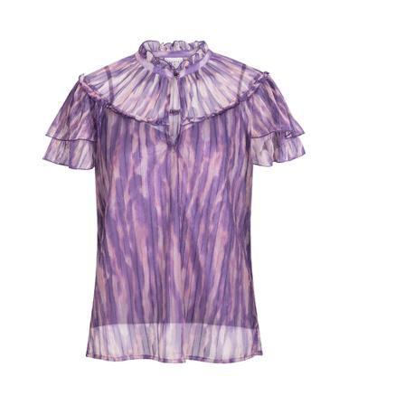 Dante 6 Phenomenal printed top Lilla, Dame, Størrelse: S