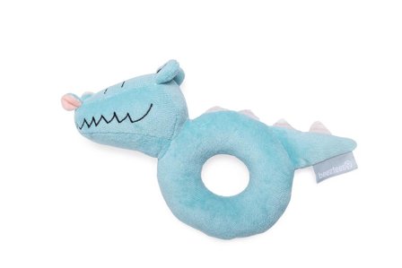 Krokodille Rangle til Valp - 24cm