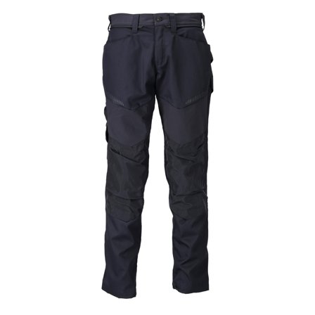 MASCOT Arbetsbyxa med knäfickor Customized mörkblå 76C51 - Lyreco - Arbetskläder > Arbetsbyxor och shorts > Hantverksbyxor