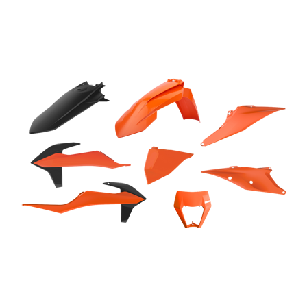 Plastová Sada Polisport - KTM 250 EXC SIX DAYS 2020-2023