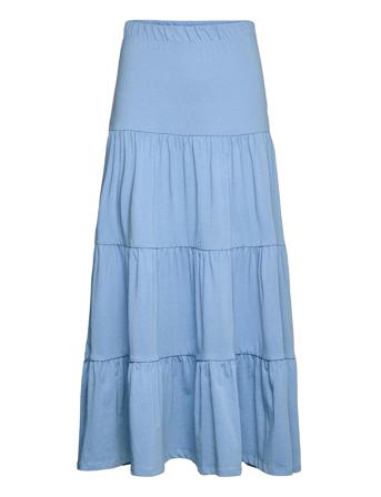 Onlmay Life Maxi Skirt Jrs Lång Kjol Blå ONLY