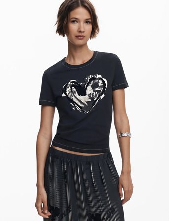 Desigual Letter Core - Black - XS