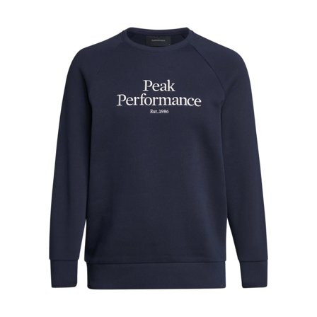 Peak Performance Men's Original Crew (Fall 2021) Men long-sleeved sweaters Blue S