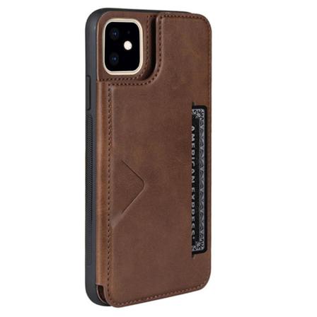 Effektfullt Skal Med Korthållare - Iphone 11 Svart