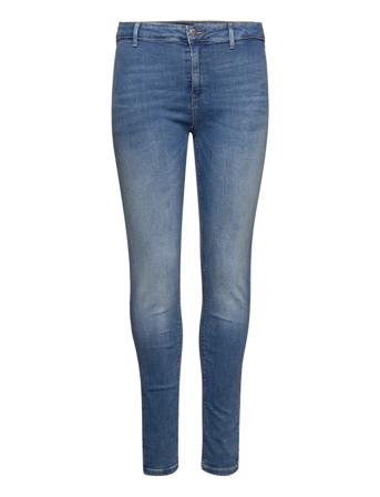 Carhuba Hw Skinny Jeggings Mbd Dnm Skinny Jeans Blå ONLY Carmakoma