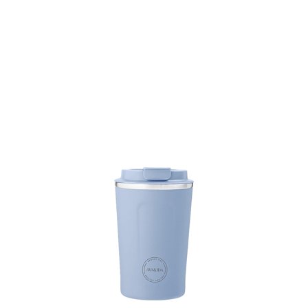 AYA&IDA CUP2GO Termokop 380 ml Powder Blue, Børn & Forældre, Service, Kopper Og Drikkedunke