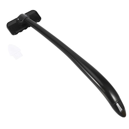 Manuell ryggbarberer for menn, enkelthode, hårfjerning på rygg, langt håndtak, stort blad for hårfjerning