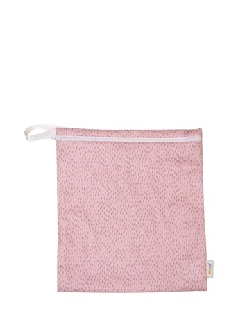 Imse Vimse Wet Bag Small, Pink Sprinkle - Pink - ONE SIZE