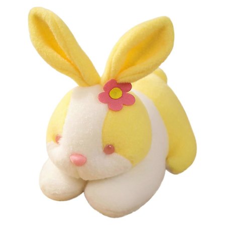 Påskefylt Søt Kanindukke Blomst Søt Kanindukke Leketøy Mor og Barn[D]