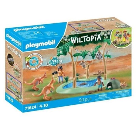 PLAYMOBIL 71624 Udforskere med australske dyr, Wiltopia, 50 dele, Fra 4 år