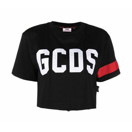 Gcds, T-Shirts Zwart, Dames, Maat:L