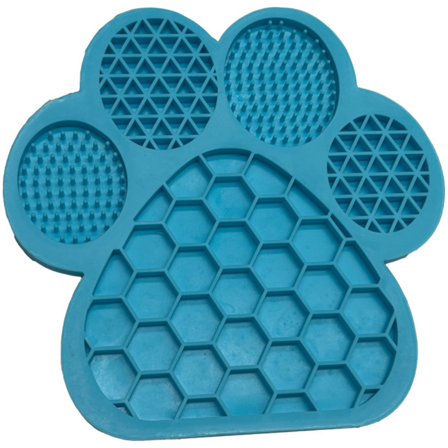 Party Pets Party Pets Silicon Lick Mats Paw 18x18x1 cm