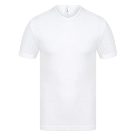 Absolute Apparel Herr Termisk Kortärmad T-shirt XL Vit White XL