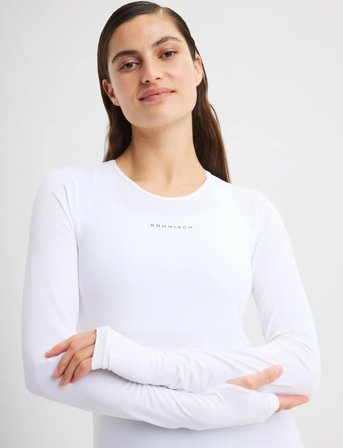 Röhnisch Jacquard Ls Top - White - XL