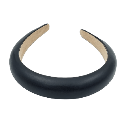 Complement Diadem Metallic Hårband Dam Svart